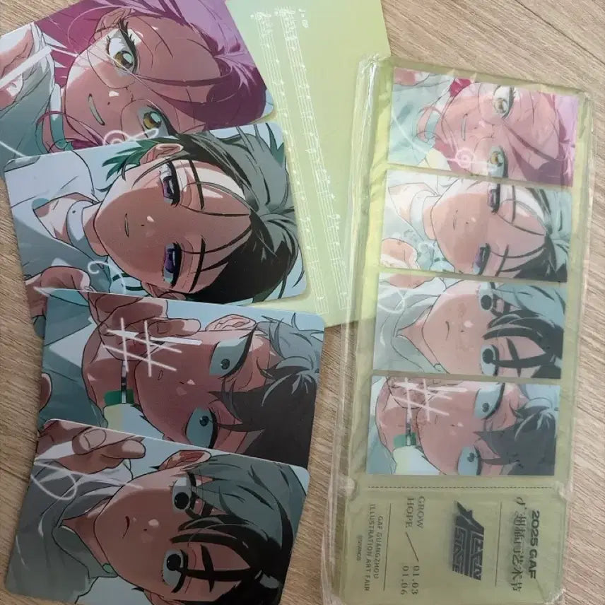 [BUNJANG] A-Stage Guangzhou Anact Photocard Ticket Mijji Sua Till Ivan / 에이스테 광저우 아낙트 포카 티켓 미지 수아 틸 이반