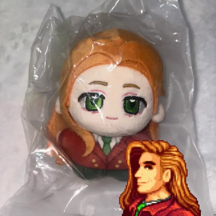 [BUNJANG] Stardew Valley Elliott 10cm Plush Doll / 비공식) 스타듀밸리 엘리엇 10cm 솜깅 솜인형 누이 굿즈 아크릴 닌텐도