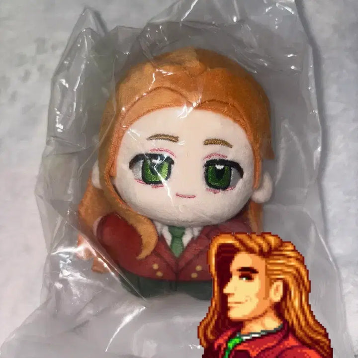 [BUNJANG] Stardew Valley Elliott 10cm Plush Doll / 비공식) 스타듀밸리 엘리엇 10cm 솜깅 솜인형 누이 굿즈 아크릴 닌텐도