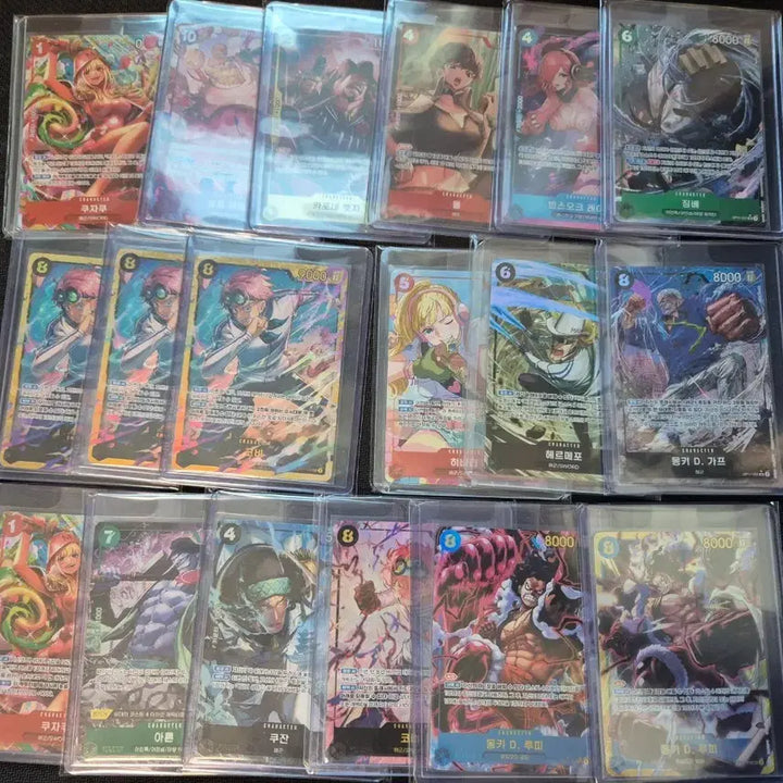 [BUNJANG] One Piece Card Series 11 Rare &amp; Super Rare Bundle Set / 원피스카드 11탄 시크~시크페레 고레어 일괄