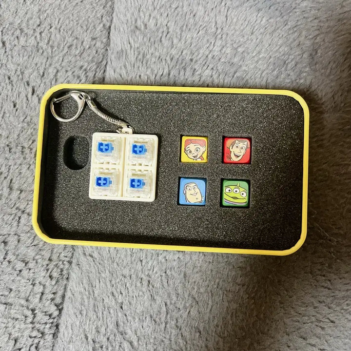 [BUNJANG] Unsealed Toy Story 4-Keycap (Baskin Robbins Collaboration) / (개봉) 토이스토리 4구 키캡 (배스킨 콜라보)