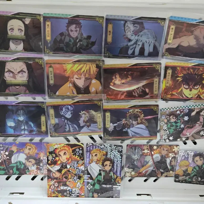[BUNJANG] Demon Slayer: Kimetsu no Yaiba Mugen Train Wafer Card Full Set / 귀멸의 칼날 웨하스카드 무한열차편 34장 전종 일괄