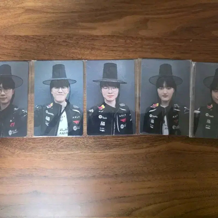 [BUNJANG] T1 "Amhaengcheonmun" Photocard Bundle Set (5 types) / T1 티원 암행천문 호패 포토카드 5종 일괄 판매 / 도란 오너 페이커 페이즈 케리아