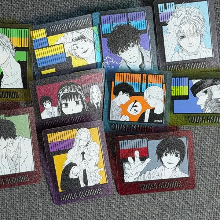 [BUNJANG] Sakamo Days Tower Records Badge Set 1 &amp; 2 Bundle Natsuki Nagumo Acrylic Figure Plush Keychain / 사카모토데이즈 타워레코드 뱃지 풀박스 1탄 2탄 일괄 나구모나츠키신아크릴피규어누이인형키링