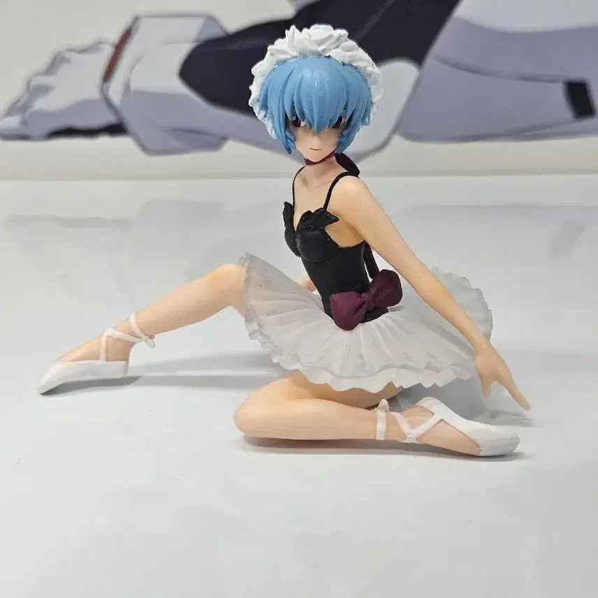 [BUNJANG] Evangelion Ayanami Rei Black Swan Figure / 에반게리온 아야나미 레이 흑조 피규어