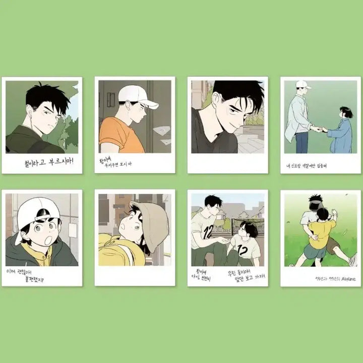 [BUNJANG] Monami Funding Set "Late Century Green Apple Moisturizing Academy" Diary, Photocard, Polaroid, Pen / 세기말 풋사과 보습학원 육공다이어리, 모나미 펀딩 세트 / 포토카드 폴라로이드 볼펜 등 포함 세풋보
