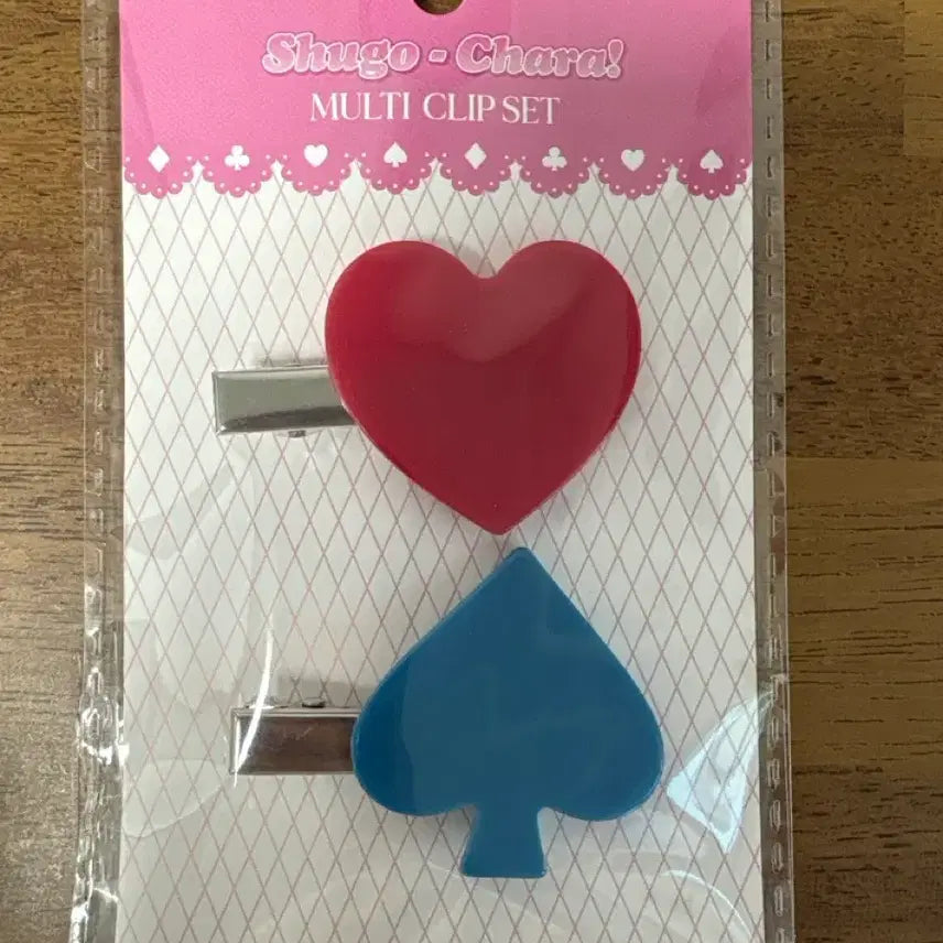 [BUNJANG] Cardcaptor Sakura Heart Spade Hairpin / 캐릭캐릭체인지 하트 스페이드 머리핀