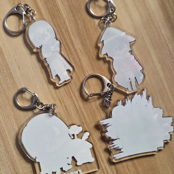 [BUNJANG] Bungo Stray Dogs Fyodor Keyring Bundle Set / 문스독 표도르 키링 일괄