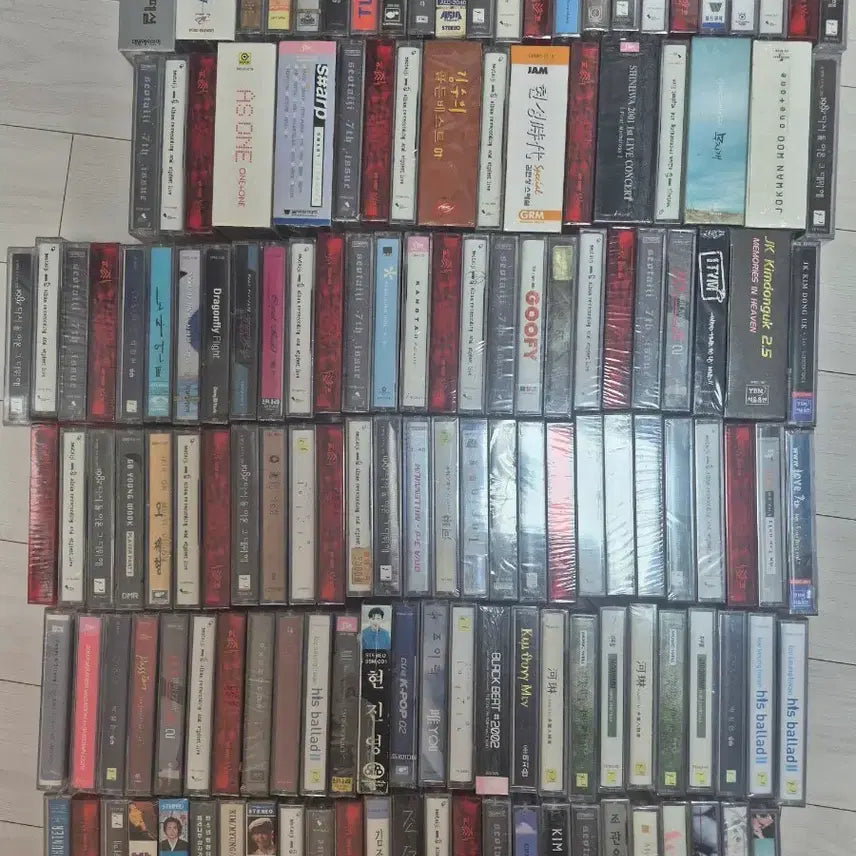 [BUNJANG] Various Artists K-Pop Cassette Tape Album Bundle (Sealed) / (미개봉) 가요 카세트 테이프 앨범 일괄