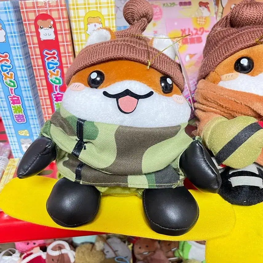 [BUNJANG] Hamster Club Ski Board Set 2 Types Dolls / 일괄가격]고전 햄스터클럽 스키보드 2종 인형