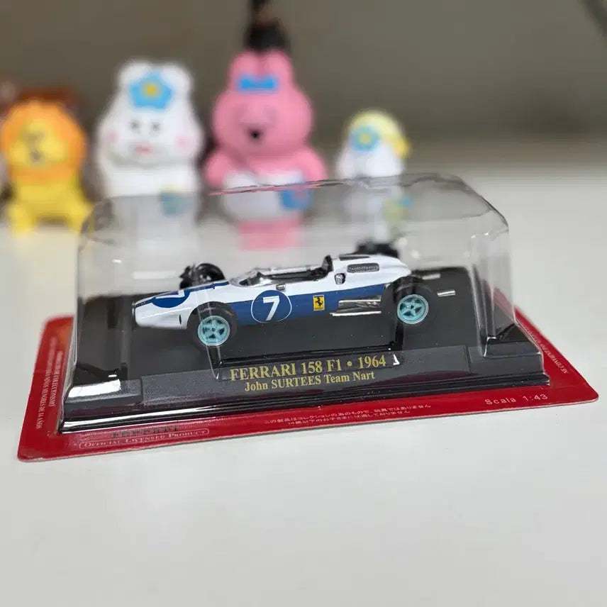 [BUNJANG] 1:43 Scale 1964 Ferrari 158 F1 Diecast Model / 1:43 페라리 158 F1 1964 빈티지 다이캐스트