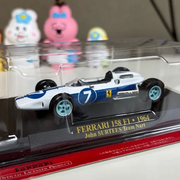 [BUNJANG] 1:43 Scale 1964 Ferrari 158 F1 Diecast Model / 1:43 페라리 158 F1 1964 빈티지 다이캐스트