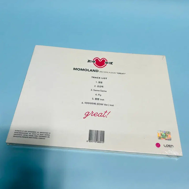 [BUNJANG] MOMOLAND Great! 3rd Mini Album (Sealed CD) / [미개봉/CD] 모모랜드 MOMOLAND 미니3집 Great!