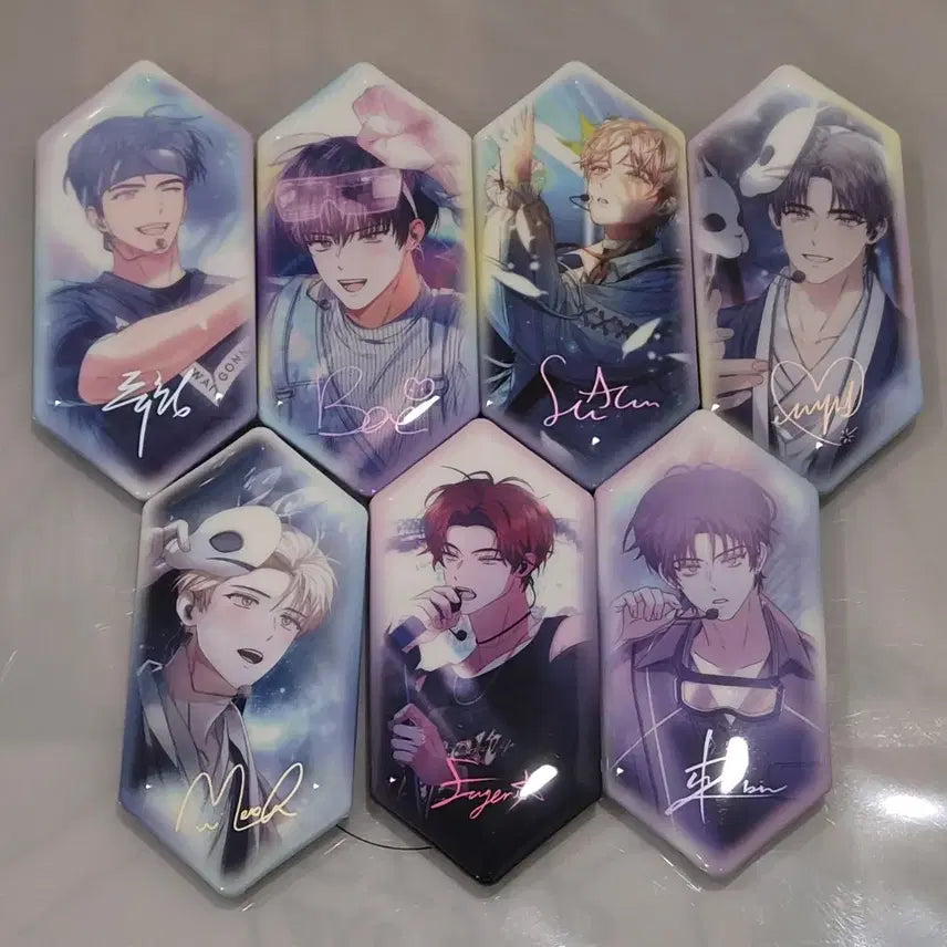 [BUNJANG] Debut or Die China Merchandise Badge Bundle Set / 데못죽 중국 굿즈 뱃지 세트 일괄
