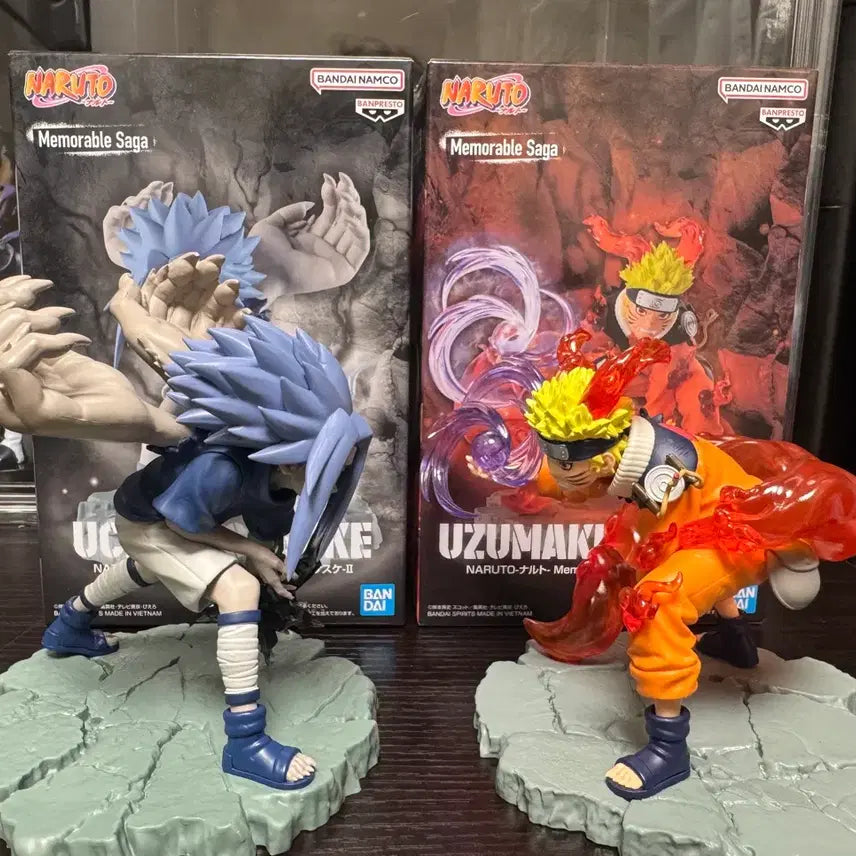[BUNJANG] Naruto Shippuden Memorable Saga Naruto &amp; Sasuke Bundle Set / 나루토 메모러블 사가 나루토 사스케