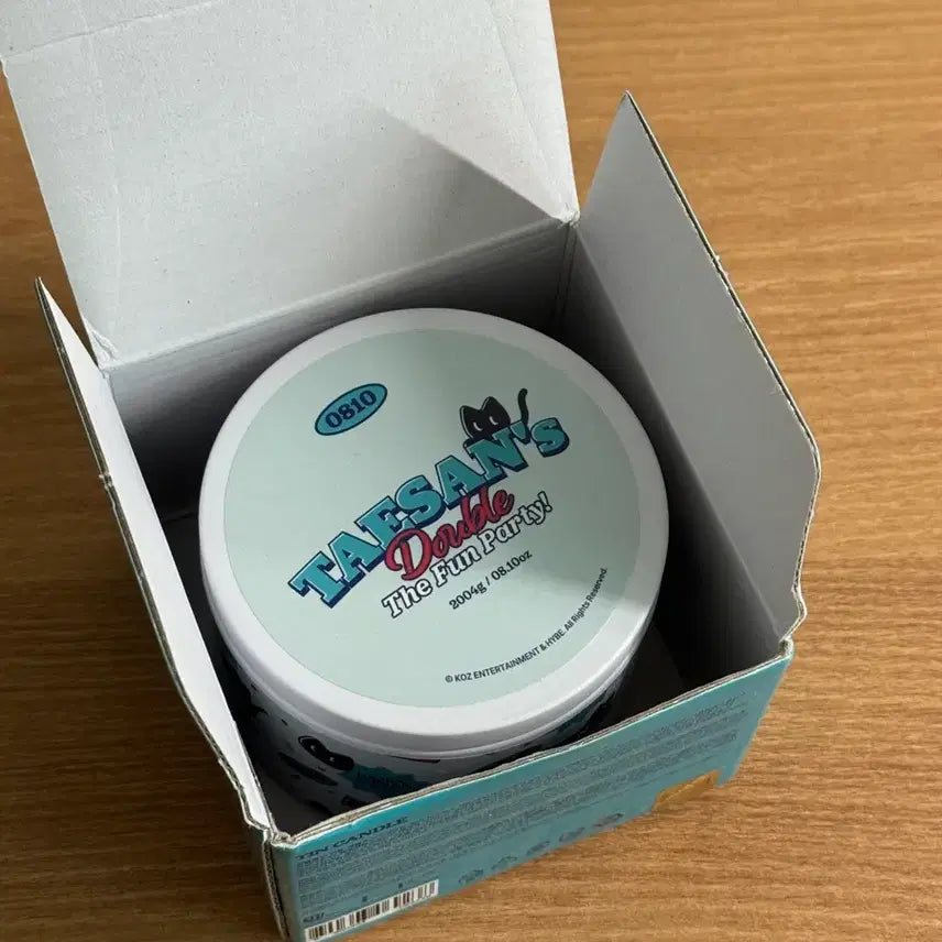 [BUNJANG] BOYNEXTDOOR Taesan Birthday MD Candle Unused / 보이넥스트도어 보넥도 태산 생일엠디 캔들 미사용