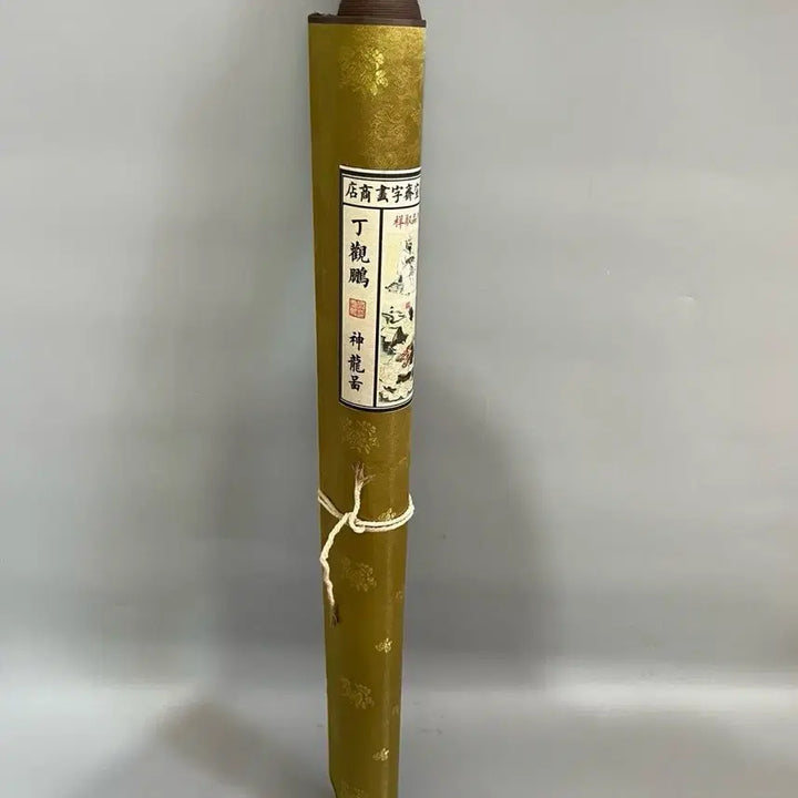 [BUNJANG] Traditional Korean Painting Scroll - Black Dragon / 전통 미술 족자 동양화 신룡도