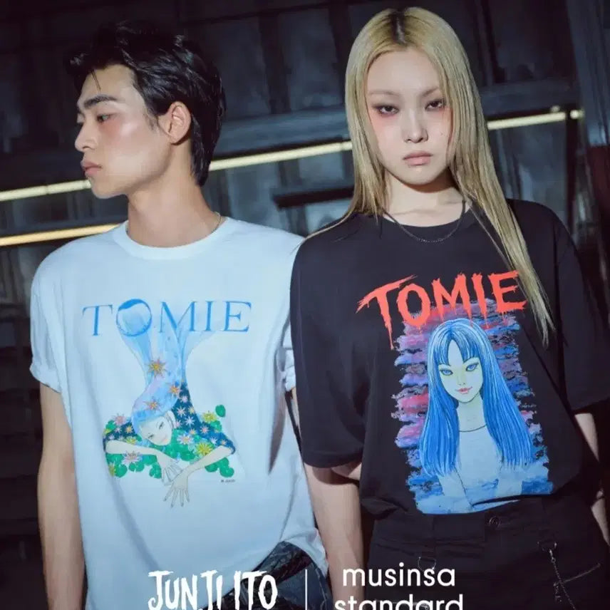 [BUNJANG] Musinsa x Junji Ito Tomie Collaboration T-Shirt / 무신사 이토준지 토미에 콜라보 티셔츠