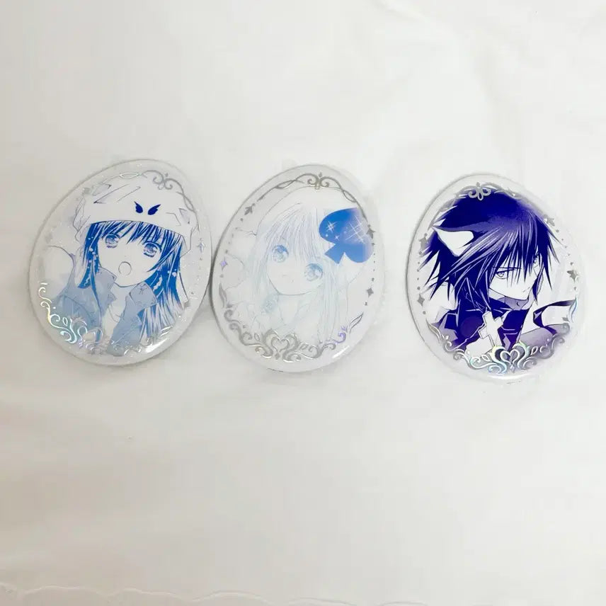 [BUNJANG] Shugo Al Ikuto Amine Nagihiko Can Badge Set - China Exclusive / 캐캐체 캐릭캐릭체인지 수호알 이쿠토 아무 나기히코 캔뱃지 중국한정