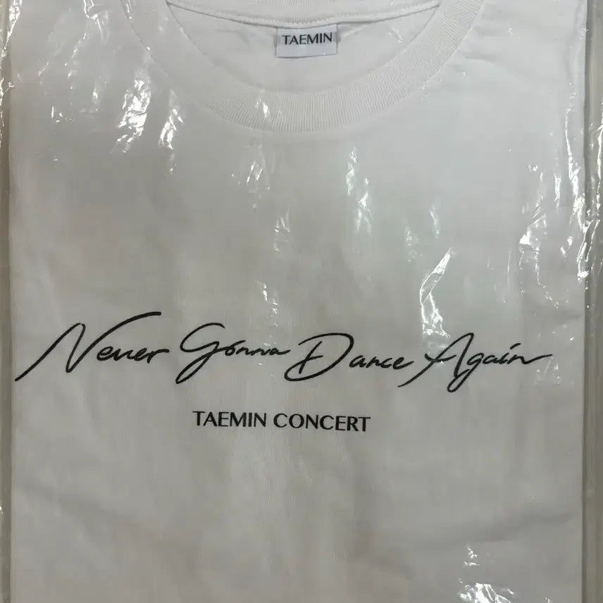 [BUNJANG] Taemin NGDA Concert T-Shirt Size L / 태민 NGDA 콘서트 티셔츠