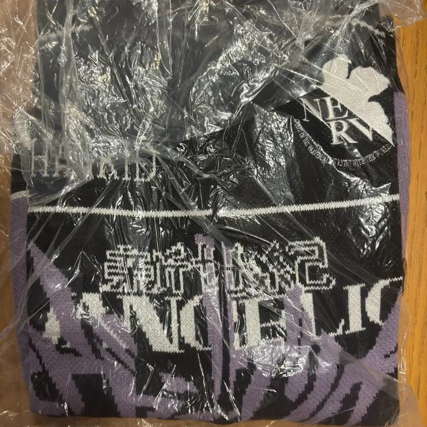 [BUNJANG] Evangelion Mahgried Zip-up Hoodie Purple L / 에반게리온 마하그리드 집업 퍼플 보라색 L