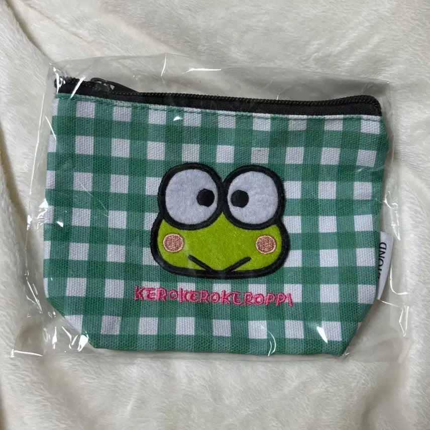 [BUNJANG] Sanrio Kerokerokeroppi Collaboration Pouch / 케로케로케로피 파우치
