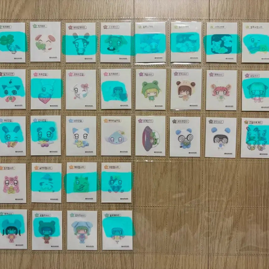 [BUNJANG] Hoohooii Sticker Trading / 후후이 띠부씰 교환
