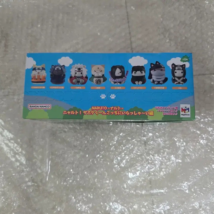 [BUNJANG] Naruto Nyanko Sensei 8 Types Figure Set / (택포9)나루토 냥코 센세 피규어 8종 세트