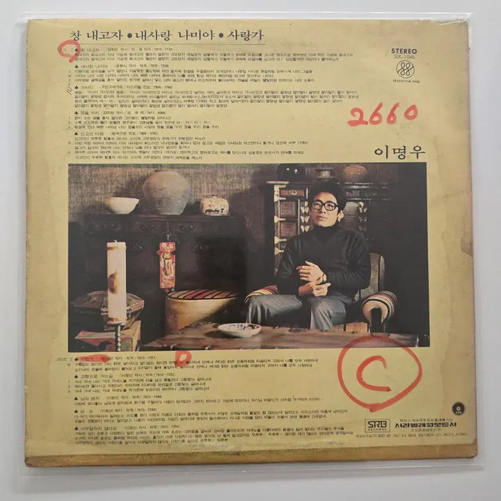 [BUNJANG] Lee Myung-woo Changgo Naeja / Nae Sarang Iyagi LP EX / 이명우-창고내자/내사랑이야기 LP  /EX