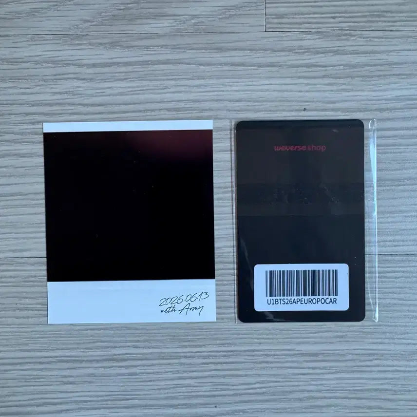 [BUNJANG] BTS Jimin Photocard Set Arirang Europe Lucky Draw + 613 Vinyl Polar / BTS 지민 포카 세트 아리랑 유럽 럭드 + 613 바이닐 폴라 양도
