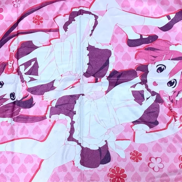 [BUNJANG] K-On! Azusa Yui Maid Blanket Room Decor / 케이온 아즈사 유이 메이드 담요 방꾸 미소녀 고전