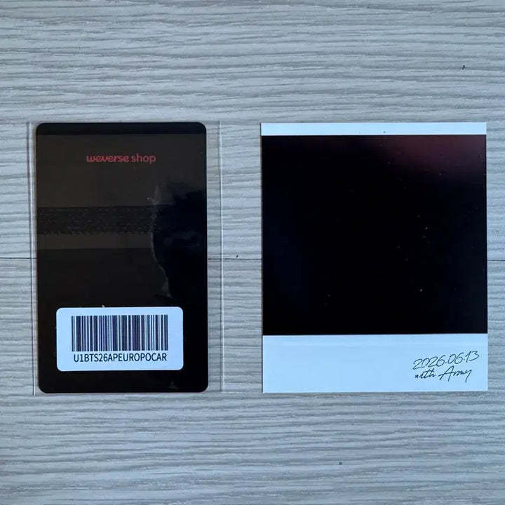 [BUNJANG] BTS Suga 613 Arirang Lucky Draw Photocard Bundle Set / BTS 슈가 윤기 포카 세트 아리랑 유럽 럭드 + 613 바이닐 폴라 양도