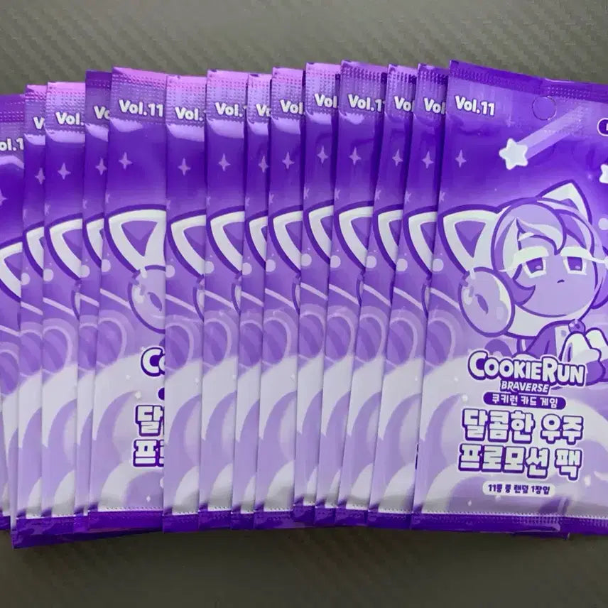 [BUNJANG] Cookierun Brave Puropakku Promo Pack Set / 쿠키런 브레이버스 프로모션팩 15개