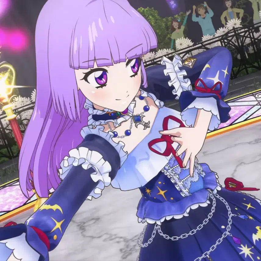 [BUNJANG] Aikatsu Magic Midnight Skirt - Hikami Sumire / 아이카츠 매직 미드나이트 스커트 일판 히카미 스미레 리라 로리고딕 하의 조각