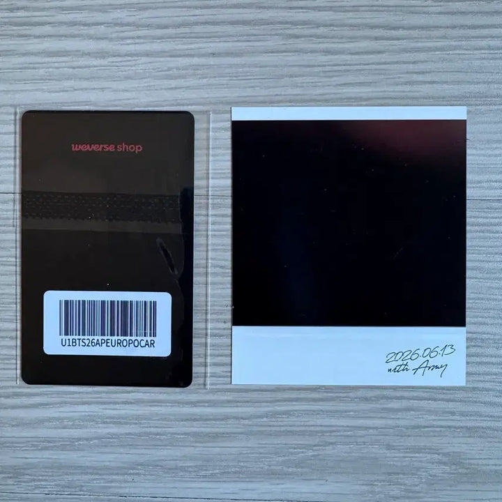[BUNJANG] BTS RM Arirang Lucky Draw Photocard Set + 613 Vinyl Polaroid / BTS RM 남준 포카 세트 아리랑 유럽 럭드 + 613 바이닐 폴라 양도