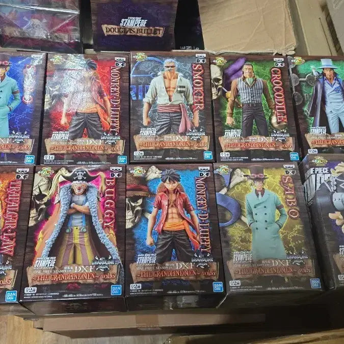 [BUNJANG] Steamfeed One Piece DXF Figure Complete Set (10 figures, Sealed) / (번장최저가미개봉)스팀피드 원피스 DXF 피규어 10개 전종일괄