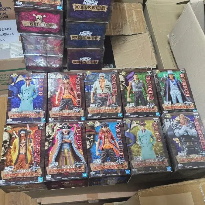 [BUNJANG] Steamfeed One Piece DXF Figure Complete Set (10 figures, Sealed) / (번장최저가미개봉)스팀피드 원피스 DXF 피규어 10개 전종일괄
