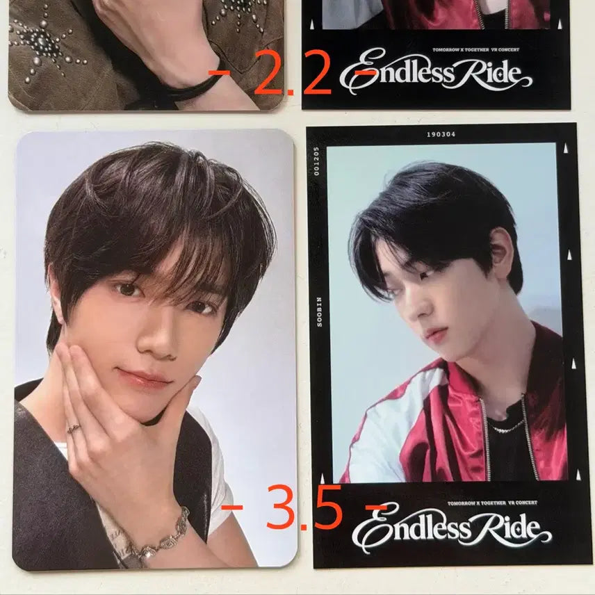 [BUNJANG] TXT VR Concert POB Photocard Frame (Beomgyu, Soobin) / 투바투 txt 브이알 vr 콘서트 특전 포카 범규 수빈 포토프레임
