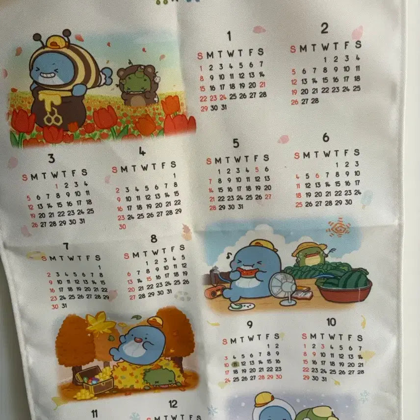 [BUNJANG] 2023 Dino x Jamttal Calendar / 2023 공룡x잠뜰 캘린더