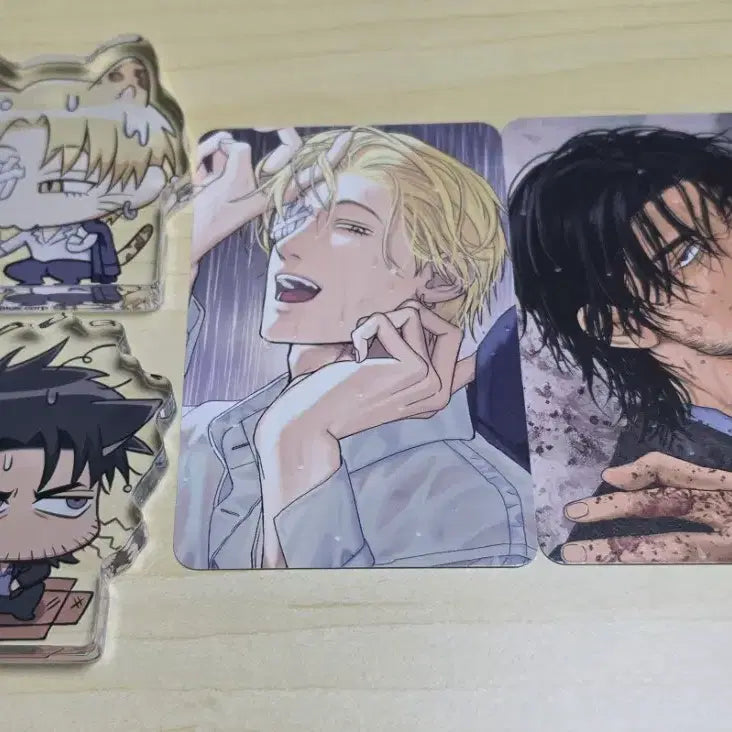 [BUNJANG] BULLCHAMP (불굴의챔피언) Ricky &amp; HoJoong Acrylic Block Set - Unsealed / 불굴의챔피언 불챔 미블팝업 입특 아크릴 블록 개봉품 판매 리키호중