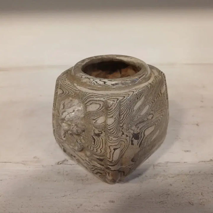 [BUNJANG] Ryeori Pattern Chinese Ceramic Vase Antique / 연리문 중국 도자기 고도자 골동품 고미술 엔틱 빈티지