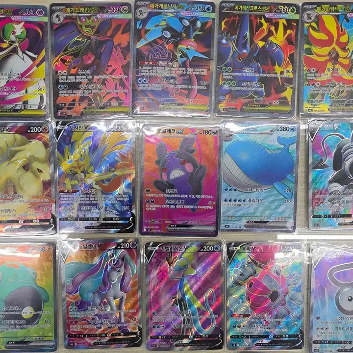 [BUNJANG] Pokemon SR (Super Rare) 45 Card Bundle Set (No Duplicates) / 포켓몬 SR 45장(중복X) 일괄