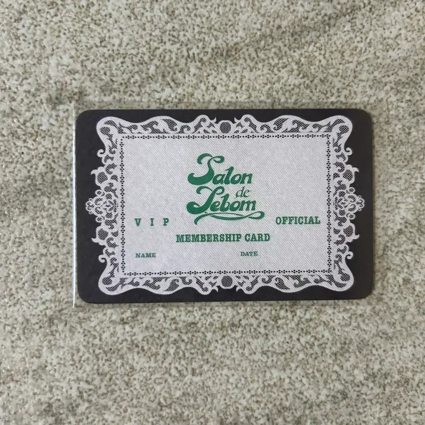 [BUNJANG] Joo Pyeong Peace Cafe Lebon Salon de Lebon Membership Card Photocard / 주의 평화 카페 레봄 살롱 드 르봉 입장 특전 멤버십 카드 포토카드 포카 주평