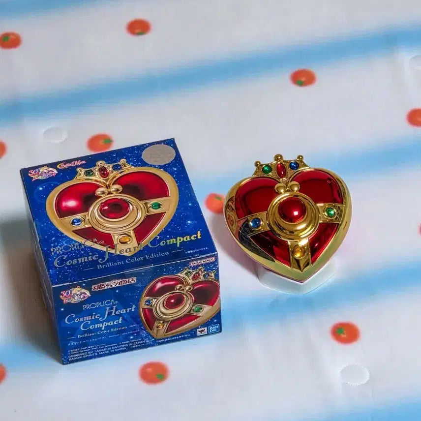 [BUNJANG] Bandai PROPLICA Sailor Moon Cosmic Heart Brooch / PROPLICA 프로플리카 세일러문 코즈믹 하트 변신 브로치