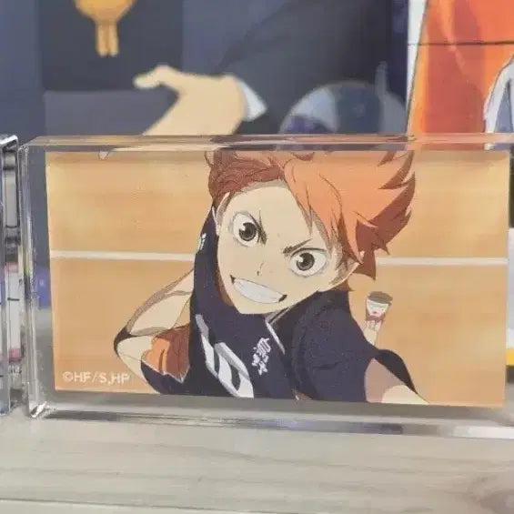 [BUNJANG] Haikyuu!! The Dumpster Battle Acrylic Block - Hinata / 하이큐 쓰레기장의 결전 아크릴 블럭 / 히나타