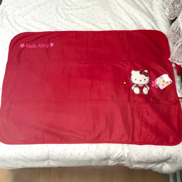 [BUNJANG] Sanrio Hello Kitty 2005 Blanket / 고전 2005 헬로키티 담요