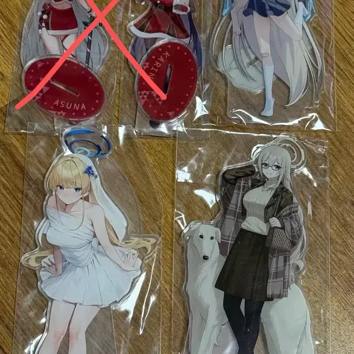 [BUNJANG] Blue Archive Unofficial Acrylic Stand / (미개봉) 블루아카이브 비공식 아크릴 스탠드