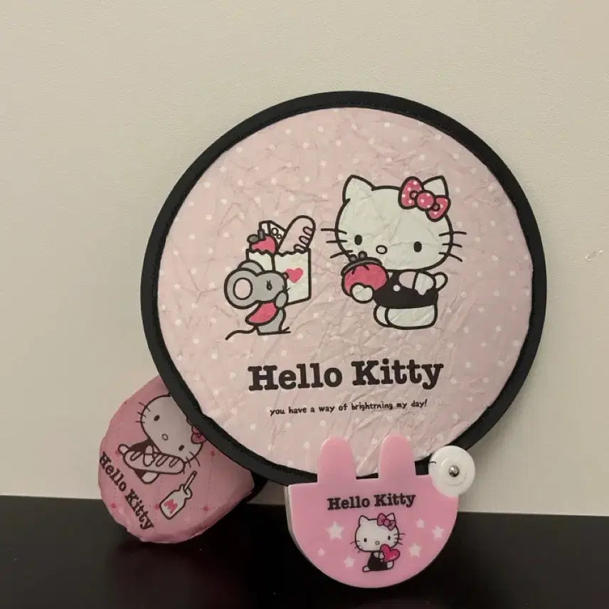 [BUNJANG] Hello Kitty Folding Fan / 헬로키티 접이식 부채