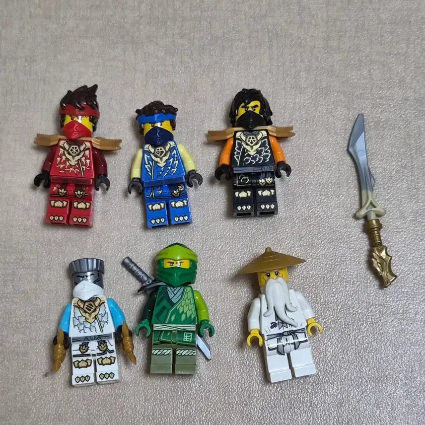 [BUNJANG] LEGO Ninjago 6-Figure Set / 레고 닌자고 피규어 6종