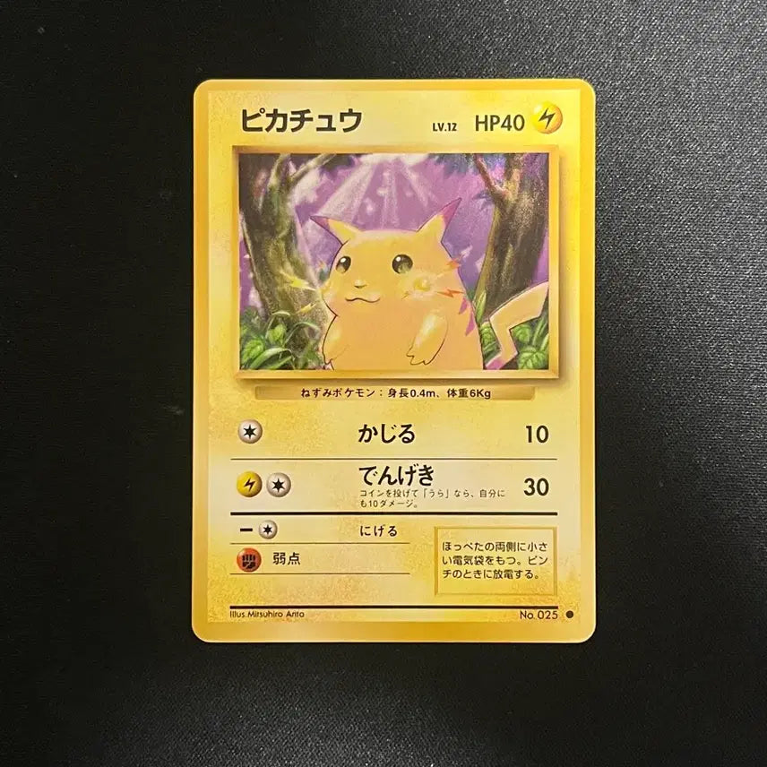 [BUNJANG] Pokemon Card Pikachu Vintage Old Back / 포켓몬카드 빈티지 올드백 피카츄 4
